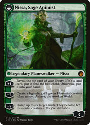 Nissa, Vastwood Seer // Nissa, Sage Animist [From the Vault: Transform] 