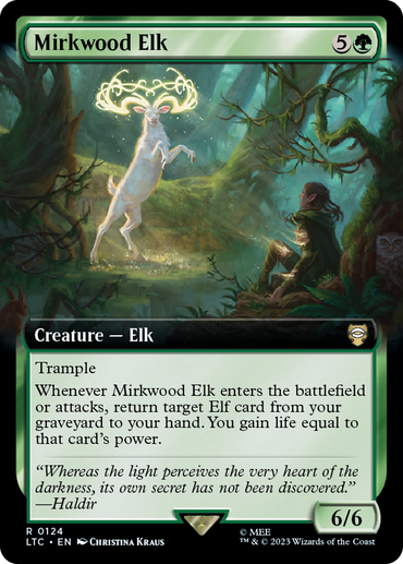 Mirkwood Elk (Extended Art) [The Lord of the Rings: Tales of Middle-Earth Commander] 