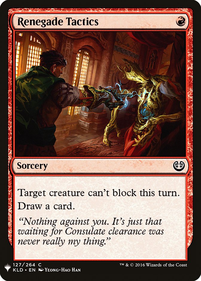 Renegade Tactics [Mystery Booster] 