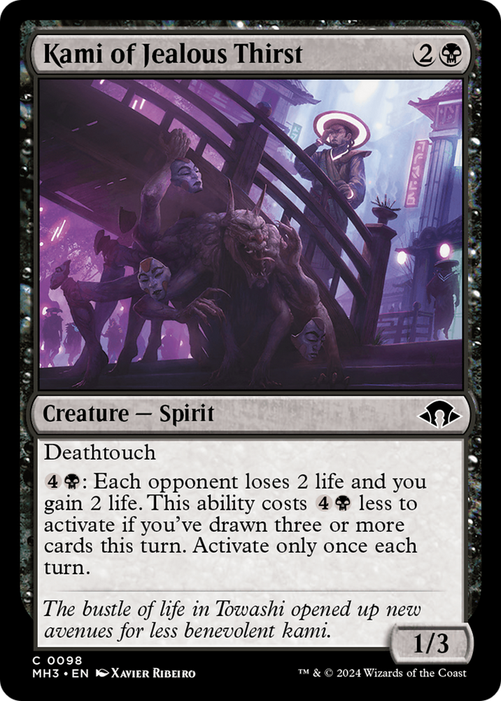 Kami of Jealous Thirst [Modern Horizons 3] 