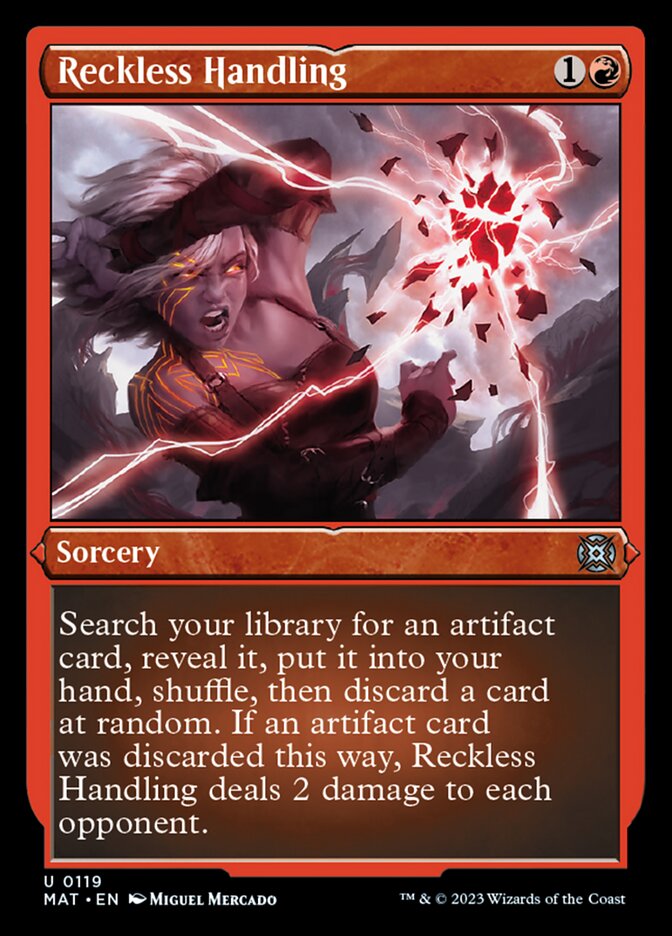 Reckless Handling (Foil Etched) [March of the Machine: The Aftermath] 