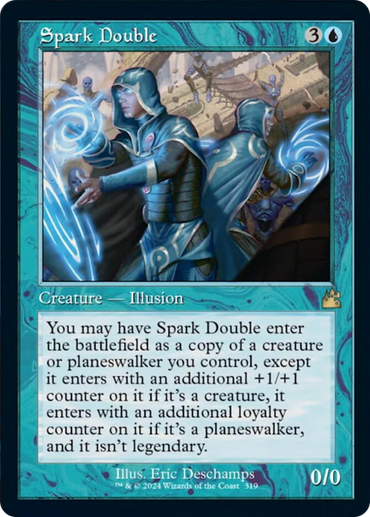 Spark Double (Retro Frame) [Ravnica Remastered]