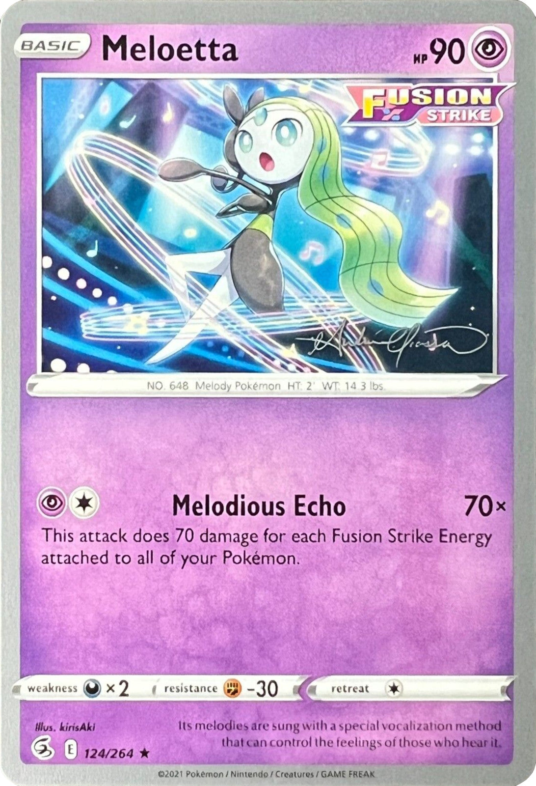 Meloetta (124/264) (The Shape of Mew - Andre Chiasson) [World Championships 2022] 