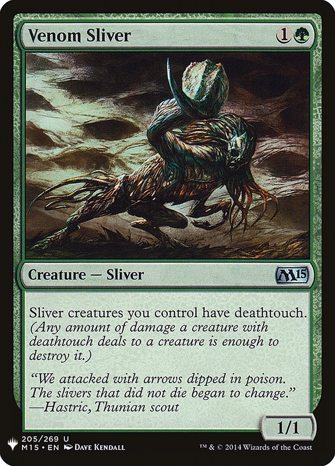 Venom Sliver [Mystery Booster] 