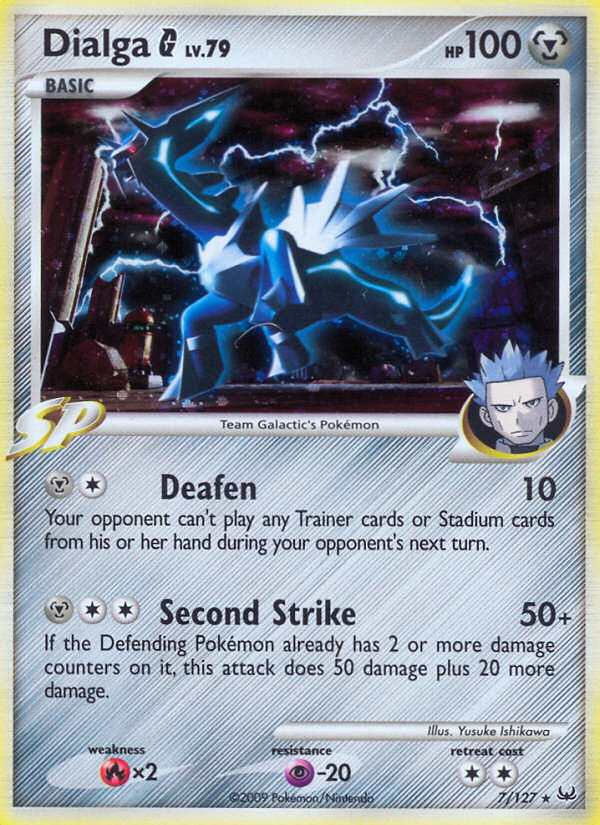 Dialga G (7/127) [Platinum: Base Set]