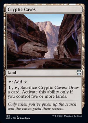 Cryptic Caves [Kaldheim Commander] 