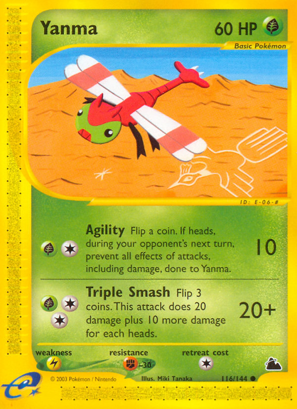 Yanma (116/144) [Skyridge] 