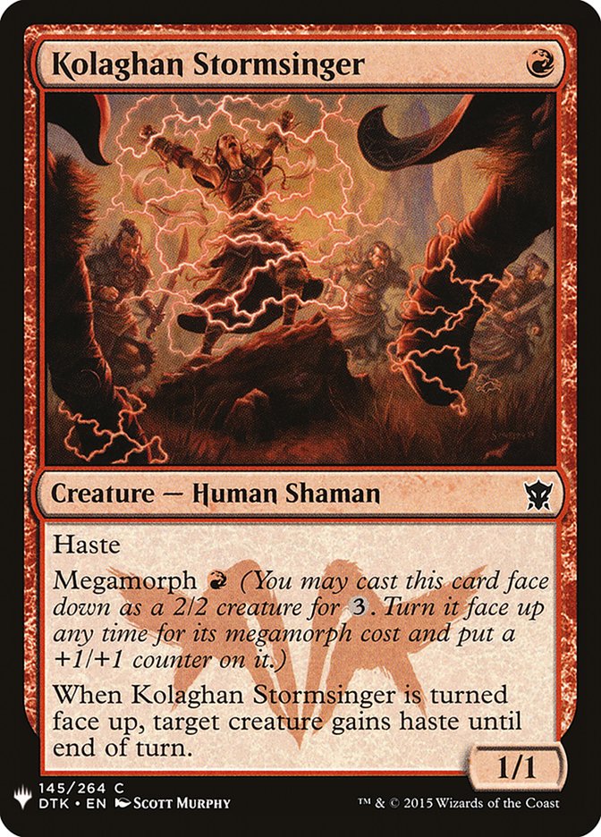 Kolaghan Stormsinger [Mystery Booster] 