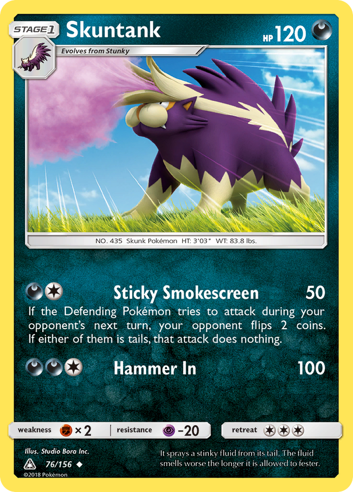 Skuntank (76/156) [Sun &amp; Moon: Ultra Prism] 