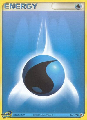 Water Energy (106/109) [EX: Ruby &amp; Sapphire] 