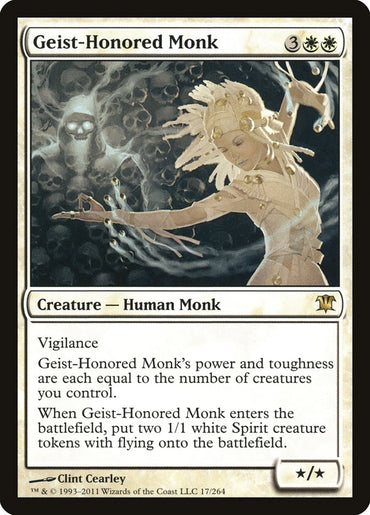 Geist-Honored Monk [Innistrad] 