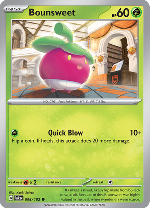 Bounsweet (008/182) [Scarlet &amp; Violet: Paradox Rift] 