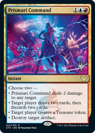 Prismari Command (Promo Pack) [Strixhaven: School of Mages Promos] 