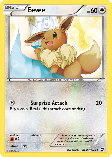 Eevee (RC14/RC25) [Black &amp; White: Legendary Treasures] 