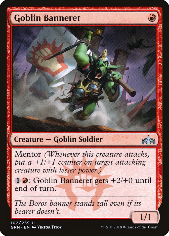 Goblin Banneret [Guilds of Ravnica] 