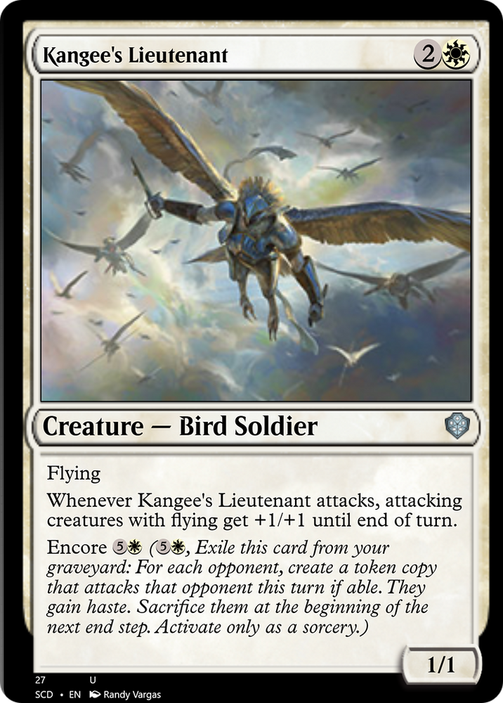 Kangee's Lieutenant [Starter Commander Decks] 