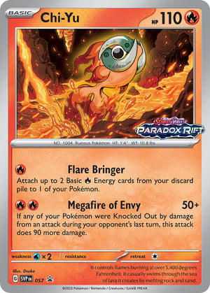 Chi-Yu (057) [Scarlet &amp; Violet: Black Star Promos] 