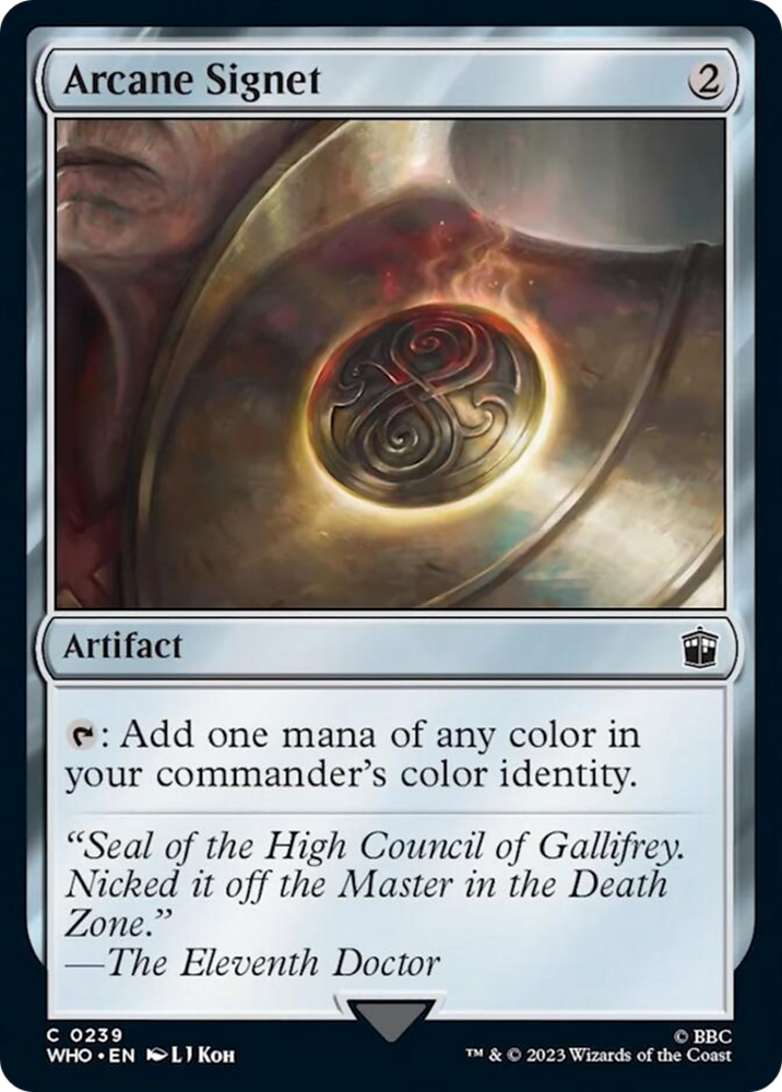 Arcane Bookmark [Doctor Who] 
