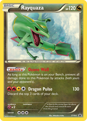 Rayquaza (XY64) [XY: Black Star Promos]