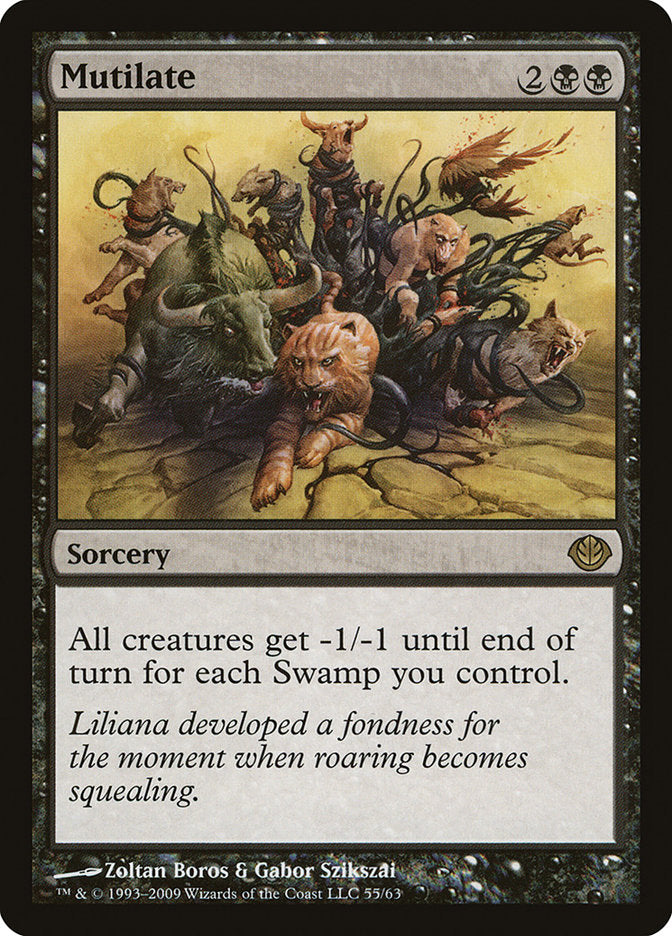 Mutilate [Duel Decks: Garruk vs. Liliana] 