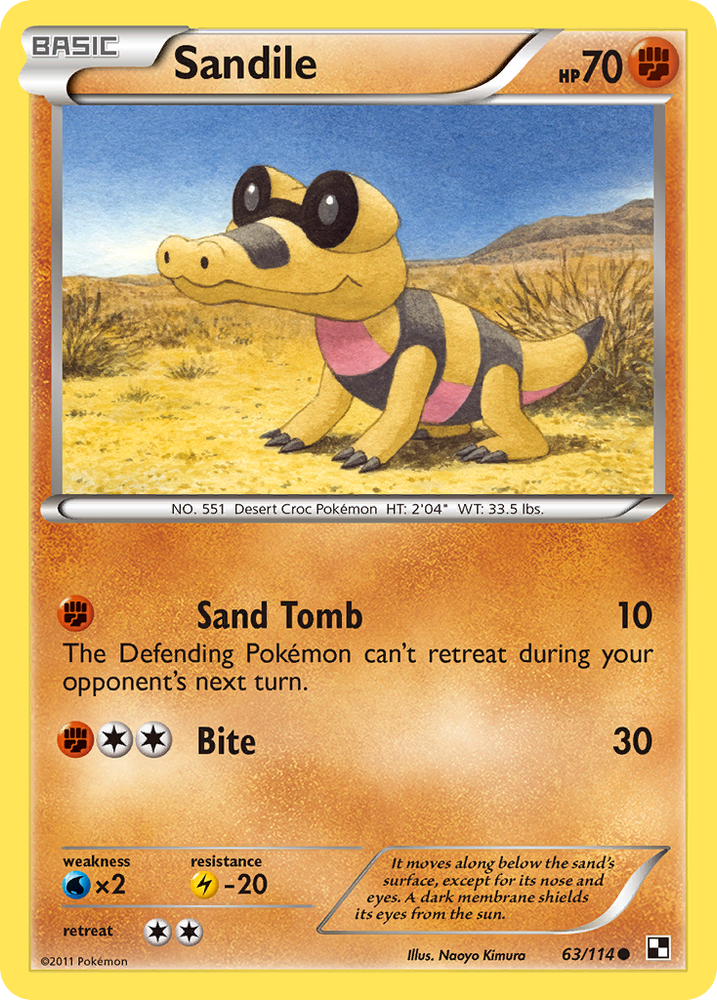 Sandile (63/114) [Black & White: Base Set]