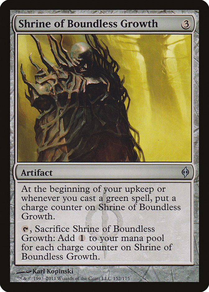 Shrine of Boundless Growth [New Phyrexia] 