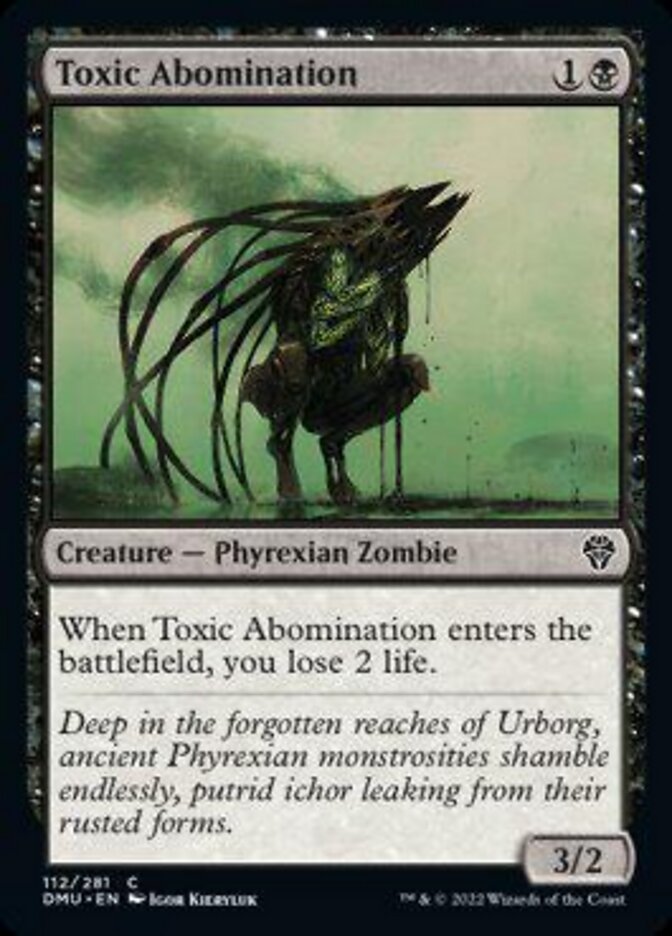 Toxic Abomination [Dominaria United] 