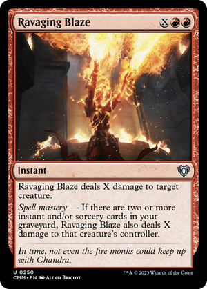 Ravaging Blaze [Commander Masters] 