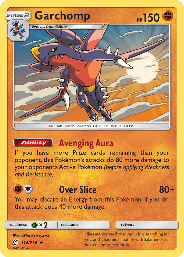 Garchomp (114/236) [Sun & Moon: Unified Minds]