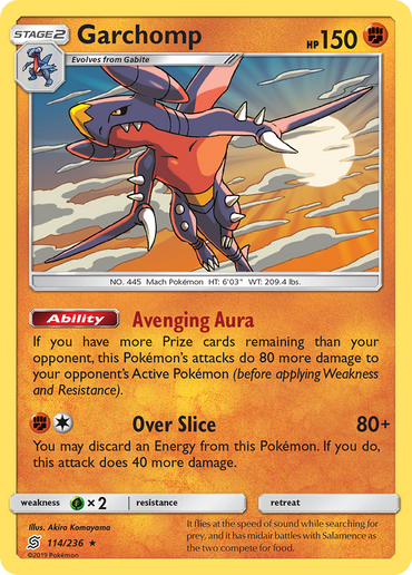 Garchomp (114/236) [Sun & Moon: Unified Minds]