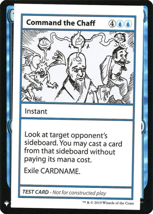 Command the Chaff [Mystery Booster Playtest Cards] 