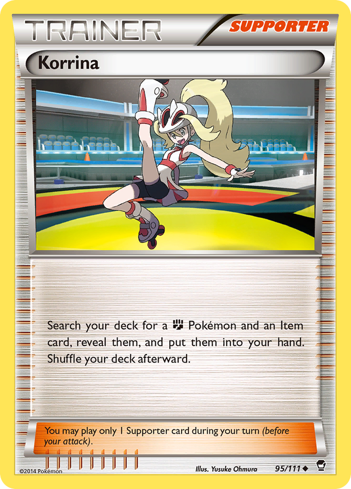 Korrina (95/111) [XY: Furious Fists] 