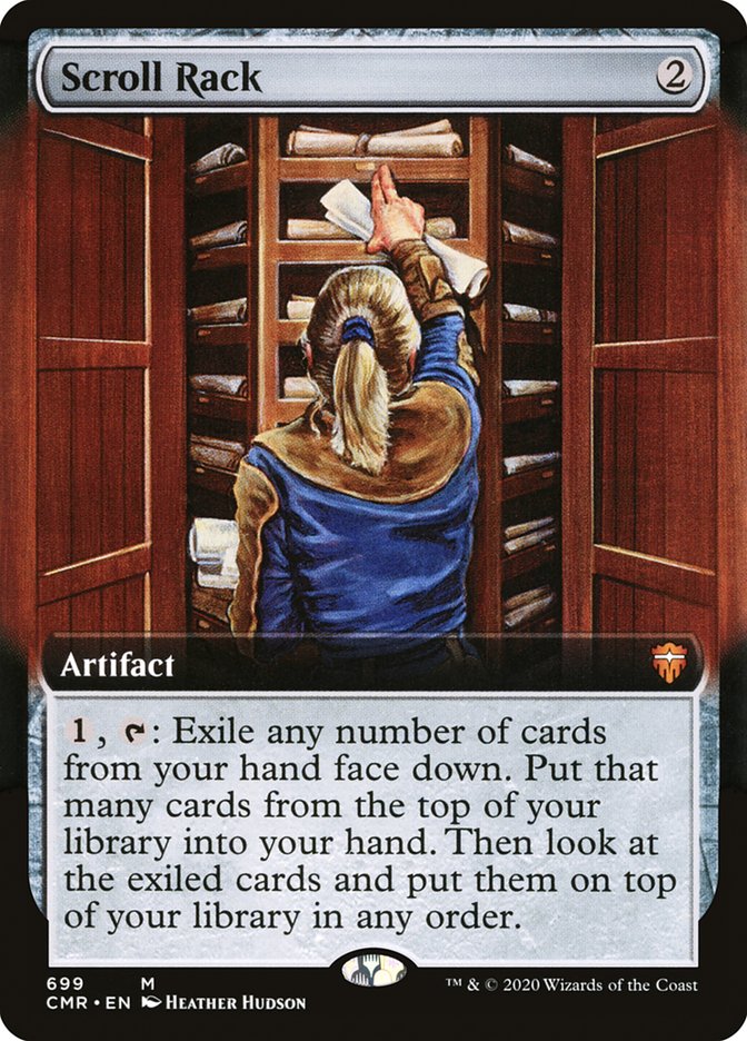 Scroll Rack (Extended Art) [Commander Legends] 