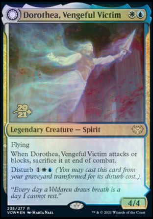 Dorothea, Vengeful Victim // Dorothea's Retribution [Innistrad: Crimson Vow Prerelease Promos] 