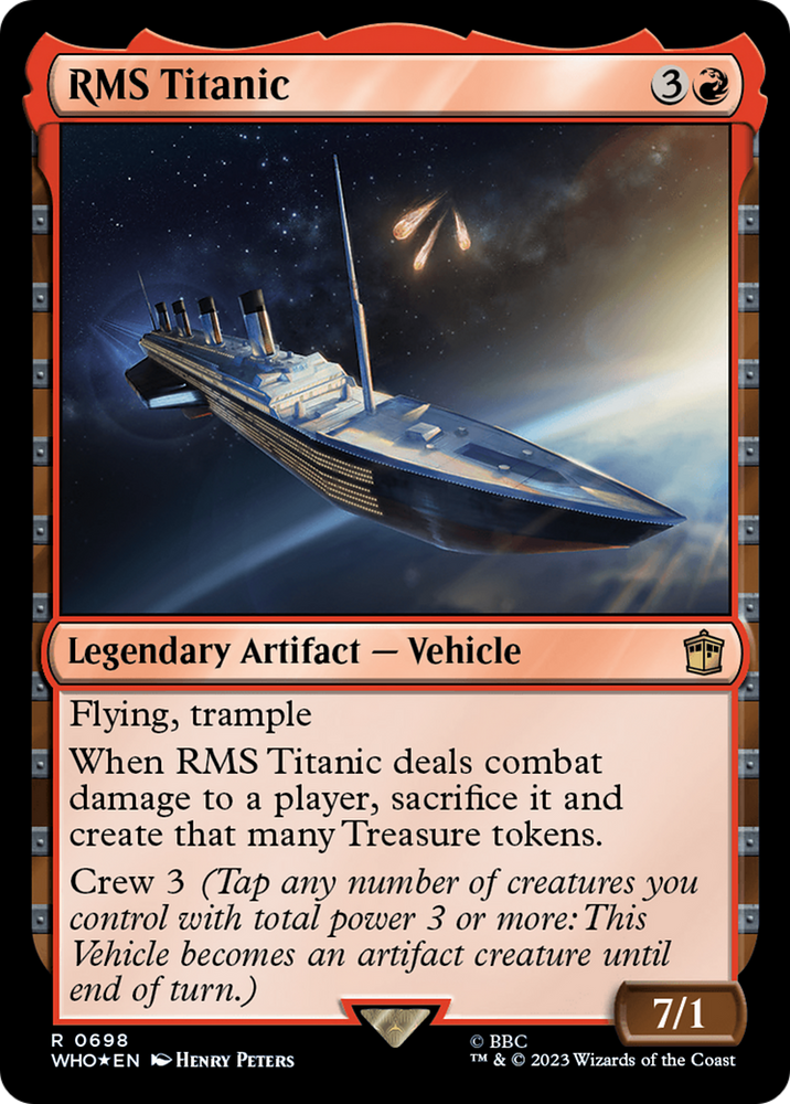 RMS Titanic (Surge Foil) [Doctor Who] 