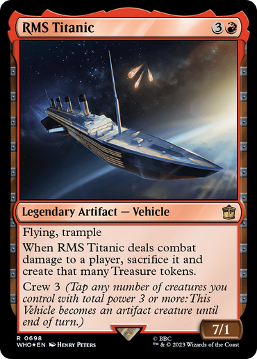 RMS Titanic (Surge Foil) [Doctor Who] 