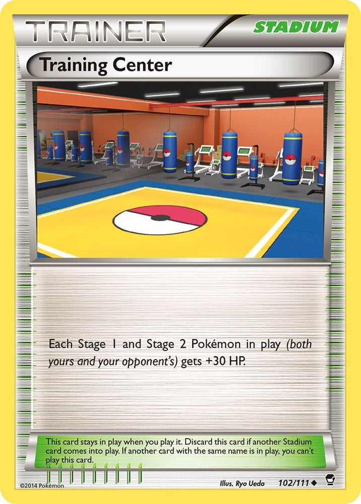 Training Center (102/111) [XY: Furious Fists] 