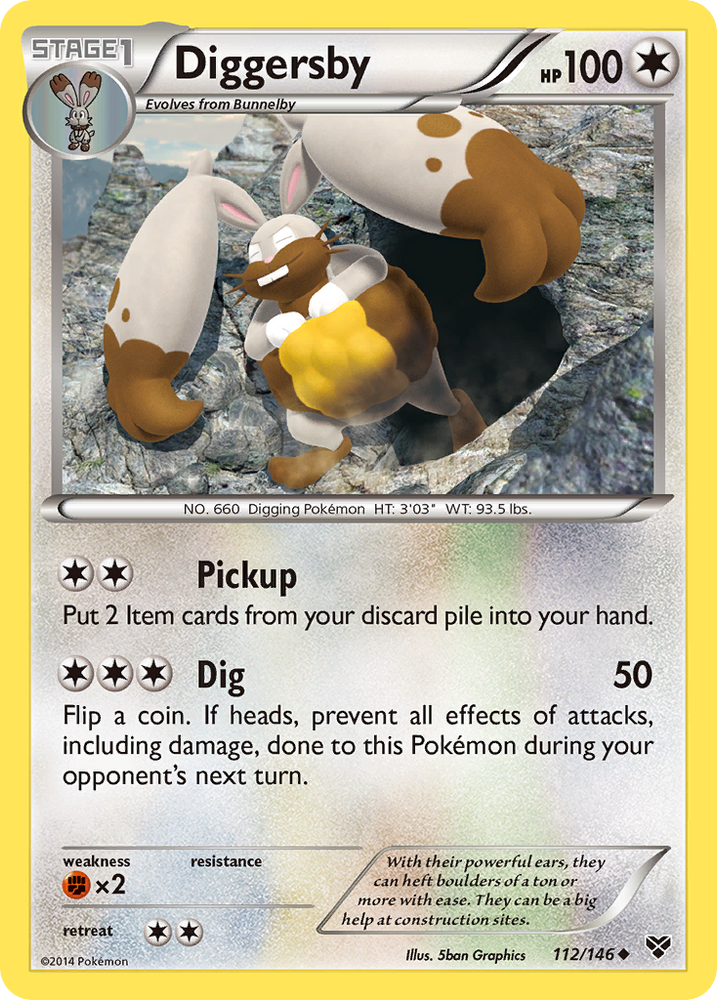 Diggersby (112/146) [XY: Base Set] 