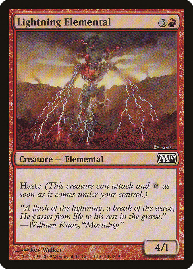 Lightning Elemental [Magic 2010]