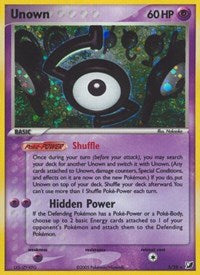 Unown (S) (S/28) [EX: Unseen Forces] 