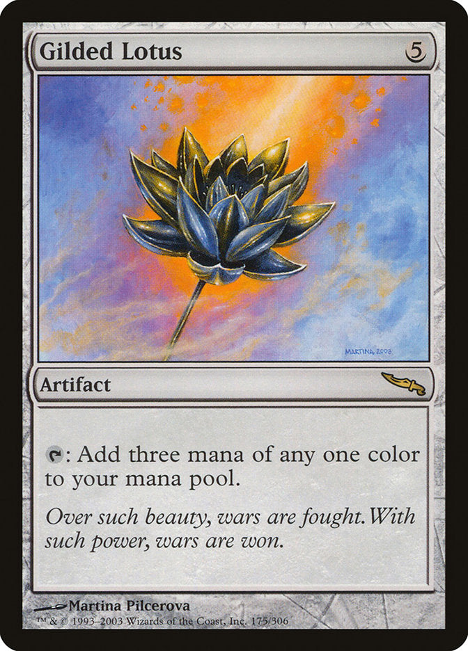 Gilded Lotus [Mirrodin] 