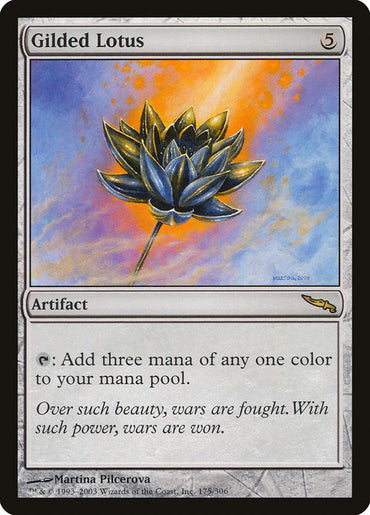 Gilded Lotus [Mirrodin] 