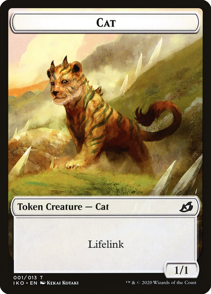 Cat Token [Ikoria: Lair of Behemoths Tokens] 