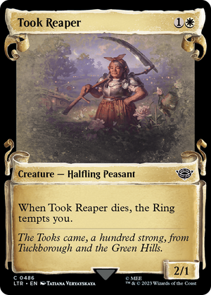 Took Reaper [The Lord of the Rings: Tales of Middle-Earth Showcase Scrolls] 