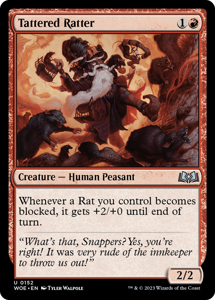 Tattered Ratter [Wilds of Eldraine] 