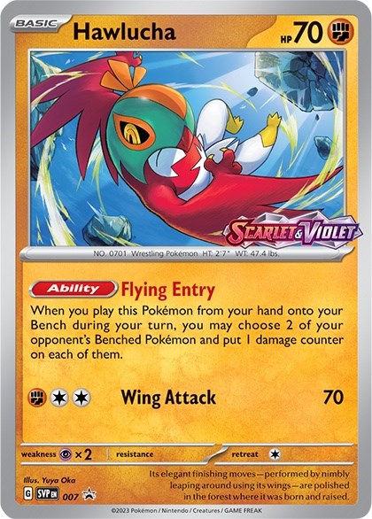 Hawlucha (007) [Scarlet & Violet: Black Star Promos] 