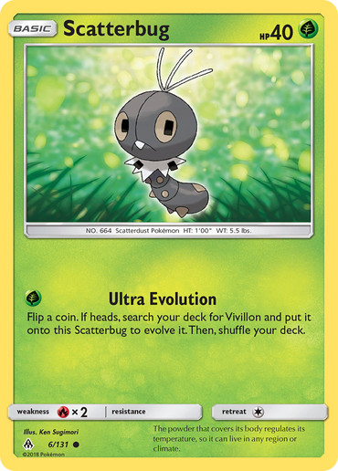 Scatterbug (6/131) [Sun & Moon: Forbidden Light]