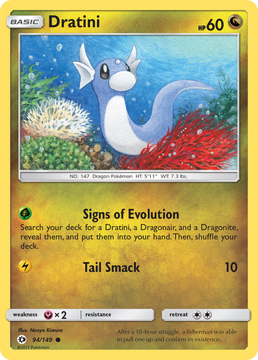 Dratini (94/149) [Sun &amp; Moon: Base Set] 