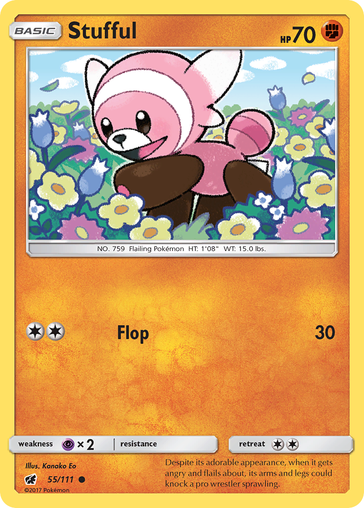 Stufful (55/111) [Sun & Moon: Crimson Invasion] 