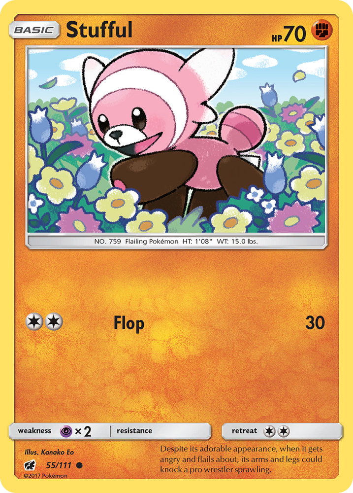 Stufful (55/111) [Sun &amp; Moon: Crimson Invasion] 